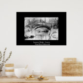 Poster Pont japonais (Cuisine)