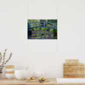 Poster Pont japonais - Pont Japonais - par Claude Monet (Cuisine)