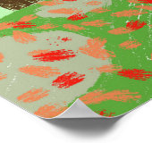 Poster Pont japonais sous l'érable (Coin)