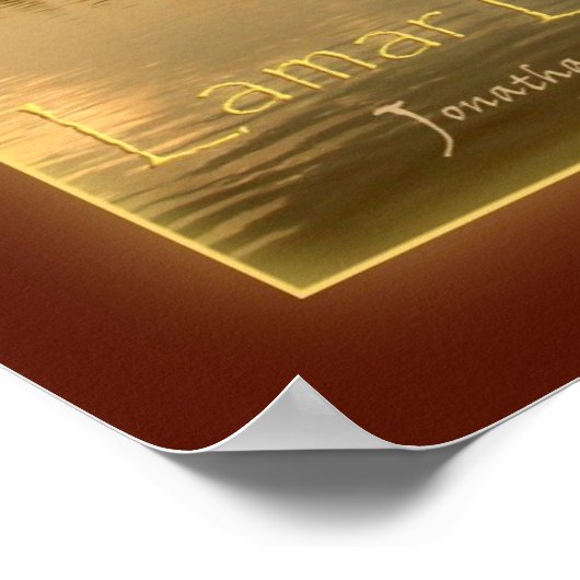 Poster PONT LAMAR - panneau (Coin)