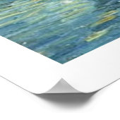 Poster Pont Langlois à Arles par Vincent van Gogh (Coin)