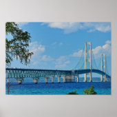 Poster Pont Mackinac (Devant)