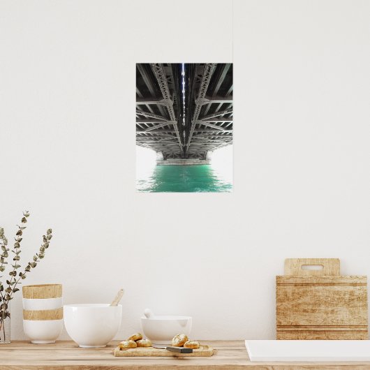 Poster Pont Michigan Ave (Cuisine)