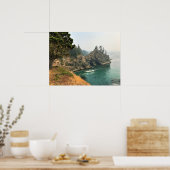 Poster Pont naturel, Thunder Rock Cove, Oregon (Cuisine)