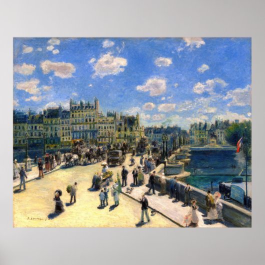 Poster Pont Neuf, Paris (Devant)