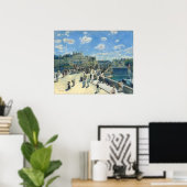 Poster Pont Neuf, Paris - Auguste Renoir (Bureau à domicile)