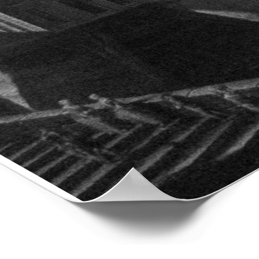 Poster Pont Neuf – Paris – Nicolas-Jean-Baptiste Raguenet (Coin)