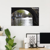 Poster Pont Old Amsterdam (Bureau à domicile)