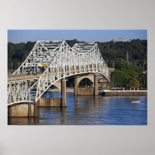 Poster Pont O'Neil sur la rivière Tennessee, Florence,