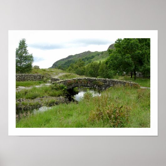Poster Pont Packhorse à Watendlath (Devant)