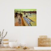 Poster Pont par Vincent van Gogh (Cuisine)