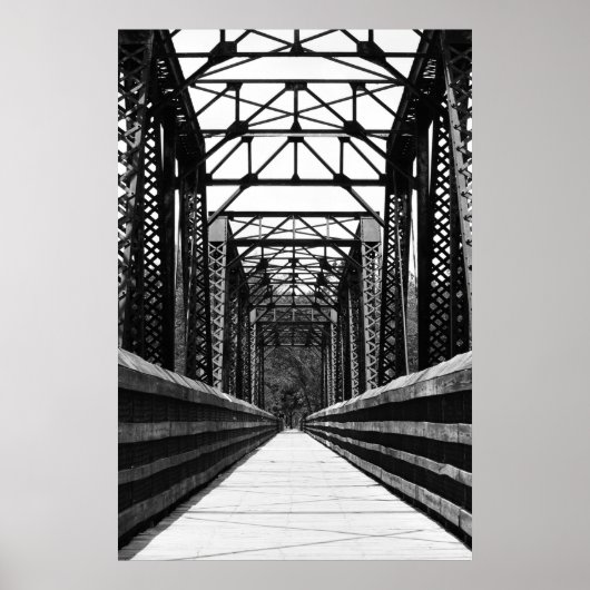 Poster Pont piétonnier (Devant)