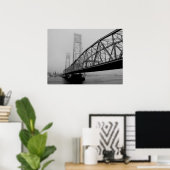 Poster Pont Portsmouth (Bureau à domicile)