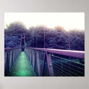 Poster Pont pourpre