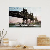 Poster Pont Queensboro, New York (Cuisine)