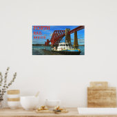 Poster pont rail (Cuisine)