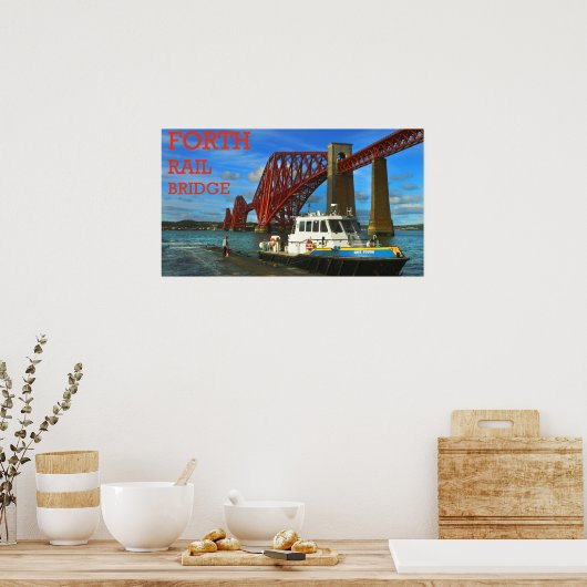 Poster pont rail (Cuisine)