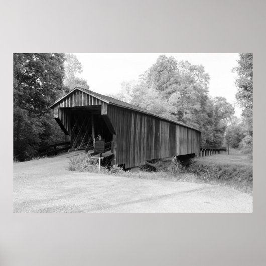 Poster Pont Red Oak Creek (Devant)