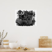 Poster Pont sombre Imprimer par Jred (Cuisine)