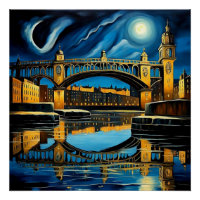 Pont sous le clair de lune 2