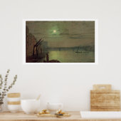 Poster Pont Southwark, 1882 (huile sur toile) (Cuisine)