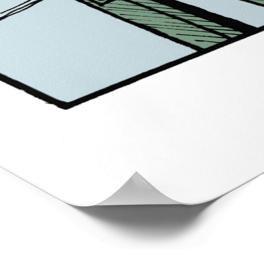 Poster Pont St Johns (Coin)