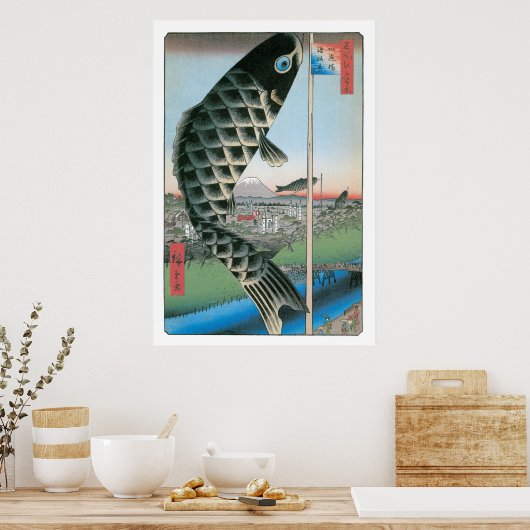 Poster Pont Suido et Surugadai (Cuisine)
