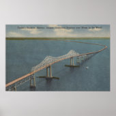 Poster Pont Sunshine Skyway de FlorideFloride (Devant)