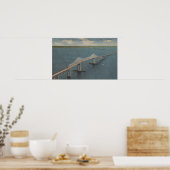 Poster Pont Sunshine Skyway de FlorideFloride (Cuisine)
