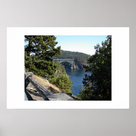 Poster Pont sur le col de la tromperie (Devant)
