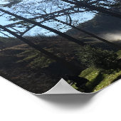 Poster Pont sur le parc d'état de Letchworth (Coin)