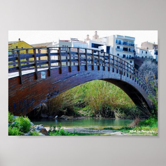 Poster Pont sur Riba-roja de Túria (Devant)