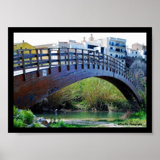 Poster Pont sur Riba-roja de Túria (Devant)
