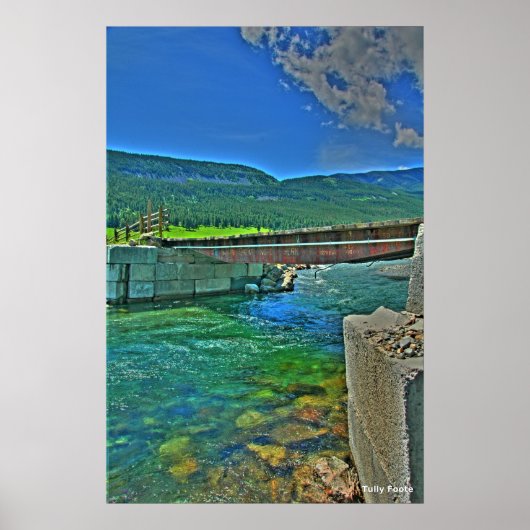 Poster Pont Sweetgrass (Devant)