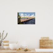 Poster Pont Tampa Florida Gandy (Cuisine)