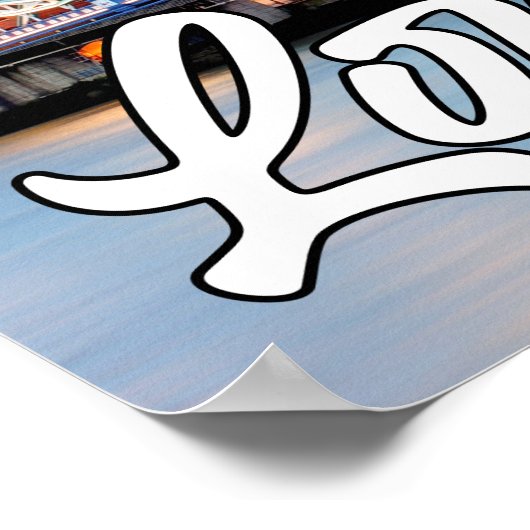 Poster Pont Tower | Londres, Angleterre (Coin)