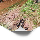 Poster Pont triple arc en pierre (Coin)