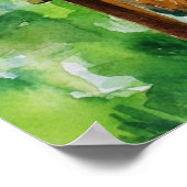 Poster Pont Tropical (Coin)