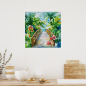 Poster Pont Tropical (Cuisine)
