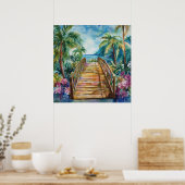 Poster Pont Tropical (Cuisine)