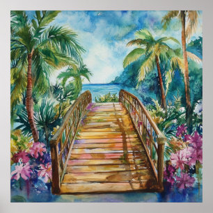 Poster Pont Tropical