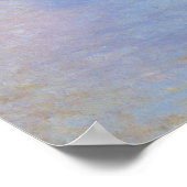 Poster Pont Waterloo, effet Mist par Claude Monet (Coin)