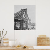 Poster Pont Williamsburg (Cuisine)