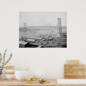 Poster Pont Williamsburg (Cuisine)