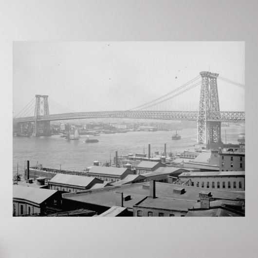 Poster Pont Williamsburg (Devant)