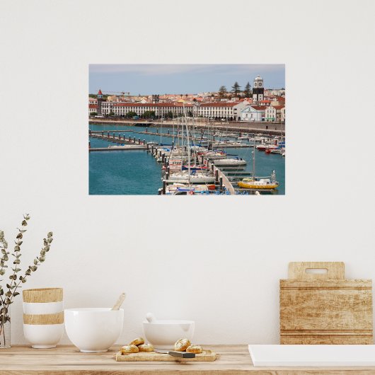 Poster Ponta Delgada - Açores (Cuisine)