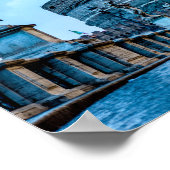 Poster Ponte Sant'Angelo à l'aube - Rome Italie (Coin)