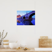 Poster Ponte Sant'Angelo et Castel Sant'Angelo sur (Cuisine)