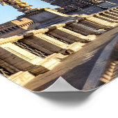 Poster Ponte Sant'Angelo vide à l'aube - Rome, Italie (Coin)