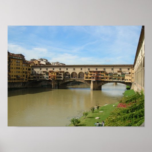 Poster Ponte Vecchio (Devant)